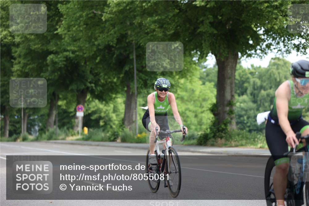 15.06.2025 - 7 Türme Triathlon Yannick Fuchs http://msf.ph/oto/8055081 15.06.2025 09:48:50 Radfahren  meine-sportfotos.de
