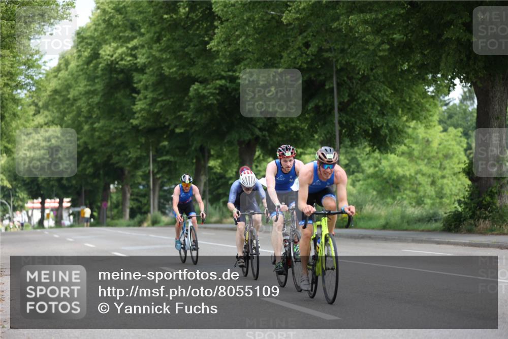 15.06.2025 - 7 Türme Triathlon Yannick Fuchs http://msf.ph/oto/8055109 15.06.2025 09:51:11 Radfahren  meine-sportfotos.de