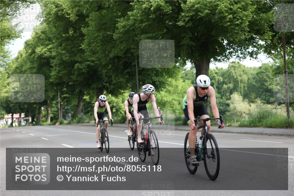15.06.2025 - 7 Türme Triathlon Yannick Fuchs http://msf.ph/oto/8055118 15.06.2025 09:51:25 Radfahren  meine-sportfotos.de