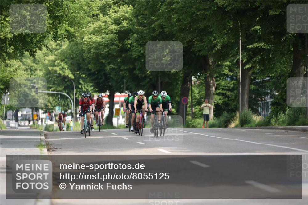 15.06.2025 - 7 Türme Triathlon Yannick Fuchs http://msf.ph/oto/8055125 15.06.2025 09:51:56 Radfahren  meine-sportfotos.de