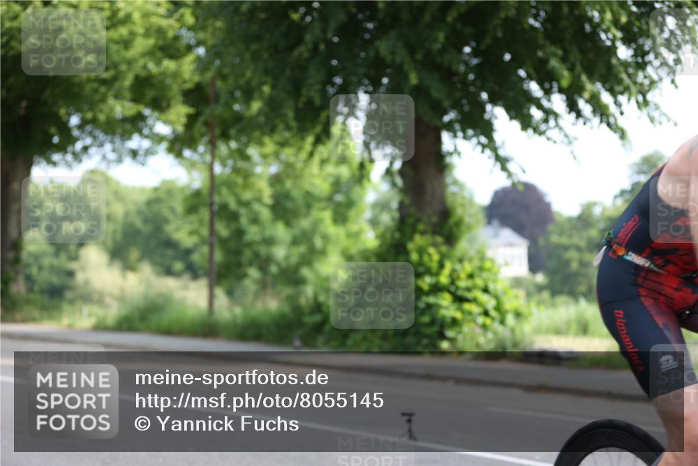 15.06.2025 - 7 Türme Triathlon Yannick Fuchs http://msf.ph/oto/8055145 15.06.2025 09:52:02 Radfahren  meine-sportfotos.de