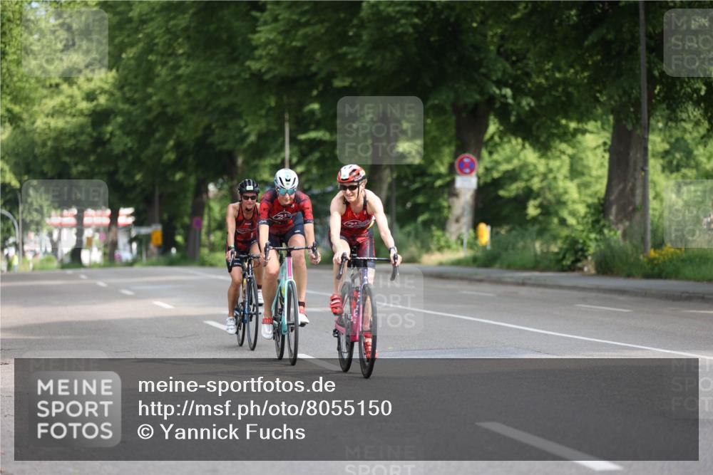 15.06.2025 - 7 Türme Triathlon Yannick Fuchs http://msf.ph/oto/8055150 15.06.2025 09:52:06 Radfahren  meine-sportfotos.de