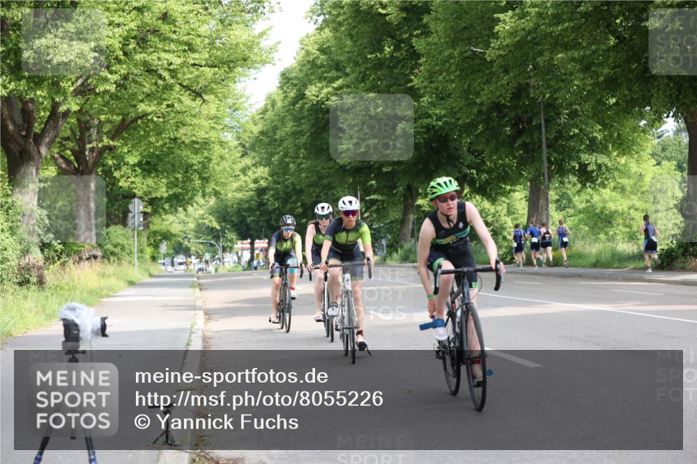 15.06.2025 - 7 Türme Triathlon Yannick Fuchs http://msf.ph/oto/8055226 15.06.2025 09:55:34 Radfahren  meine-sportfotos.de