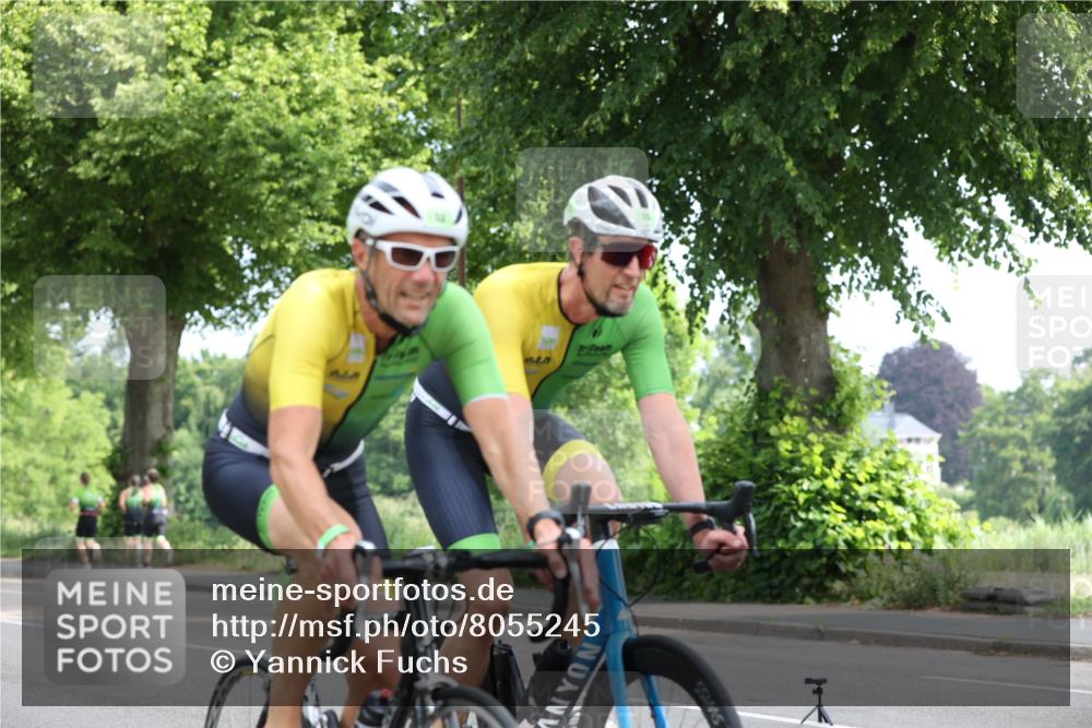 15.06.2025 - 7 Türme Triathlon Yannick Fuchs http://msf.ph/oto/8055245 15.06.2025 09:55:58 Radfahren  meine-sportfotos.de