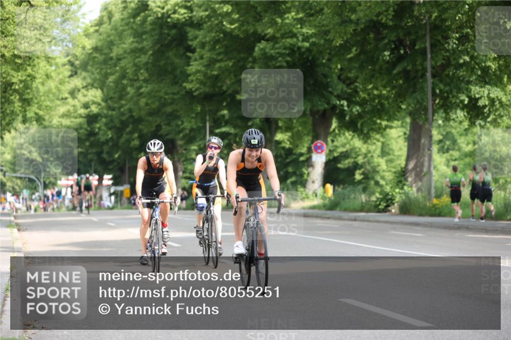 15.06.2025 - 7 Türme Triathlon Yannick Fuchs http://msf.ph/oto/8055251 15.06.2025 09:56:01 Radfahren  meine-sportfotos.de