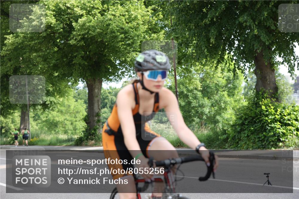 15.06.2025 - 7 Türme Triathlon Yannick Fuchs http://msf.ph/oto/8055256 15.06.2025 09:56:03 Radfahren  meine-sportfotos.de