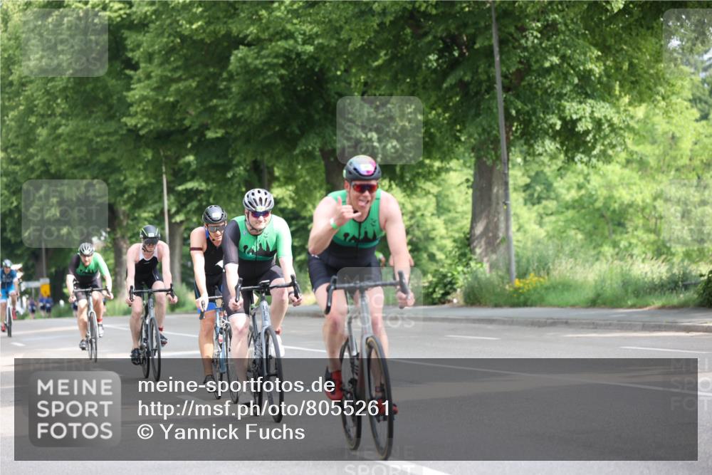 15.06.2025 - 7 Türme Triathlon Yannick Fuchs http://msf.ph/oto/8055261 15.06.2025 09:56:05 Radfahren  meine-sportfotos.de
