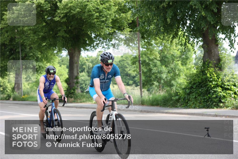 15.06.2025 - 7 Türme Triathlon Yannick Fuchs http://msf.ph/oto/8055278 15.06.2025 09:56:12 Radfahren  meine-sportfotos.de