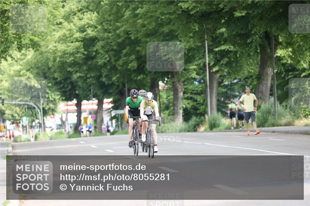 15.06.2025 - 7 Türme Triathlon Yannick Fuchs http://msf.ph/oto/8055281 15.06.2025 09:56:15 Radfahren  meine-sportfotos.de