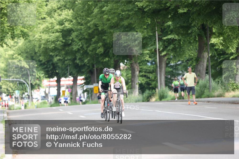 15.06.2025 - 7 Türme Triathlon Yannick Fuchs http://msf.ph/oto/8055282 15.06.2025 09:56:15 Radfahren  meine-sportfotos.de