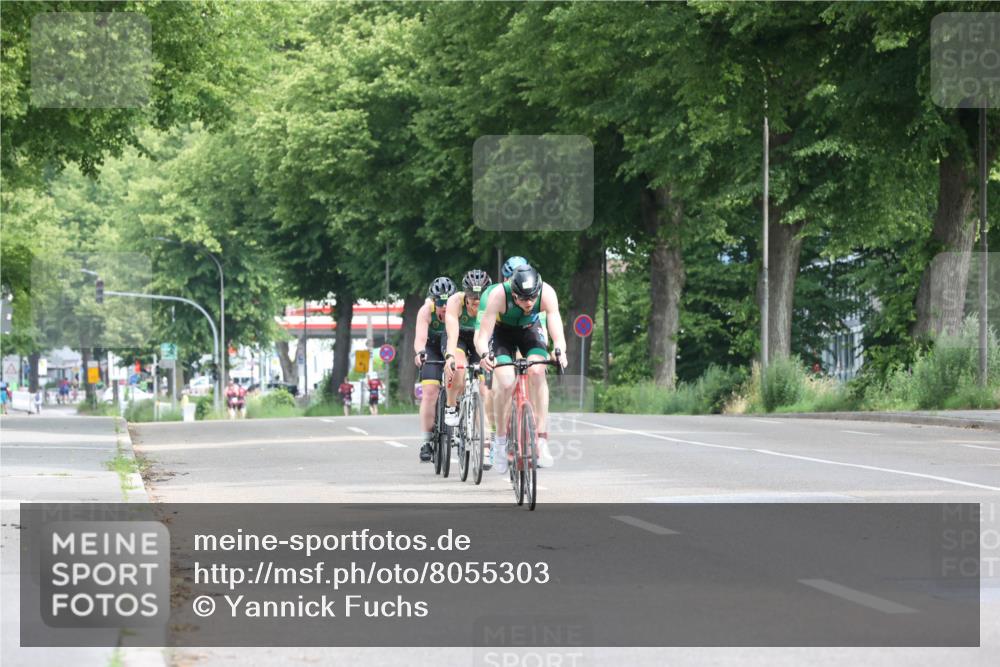 15.06.2025 - 7 Türme Triathlon Yannick Fuchs http://msf.ph/oto/8055303 15.06.2025 09:59:48 Radfahren  meine-sportfotos.de