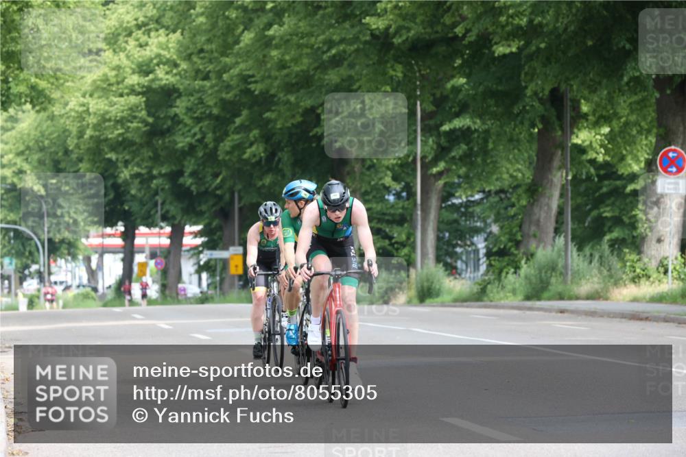 15.06.2025 - 7 Türme Triathlon Yannick Fuchs http://msf.ph/oto/8055305 15.06.2025 09:59:49 Radfahren  meine-sportfotos.de
