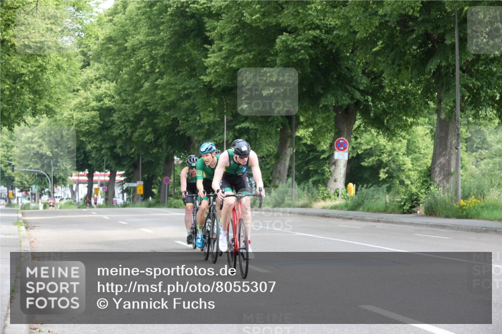 15.06.2025 - 7 Türme Triathlon Yannick Fuchs http://msf.ph/oto/8055307 15.06.2025 09:59:49 Radfahren  meine-sportfotos.de