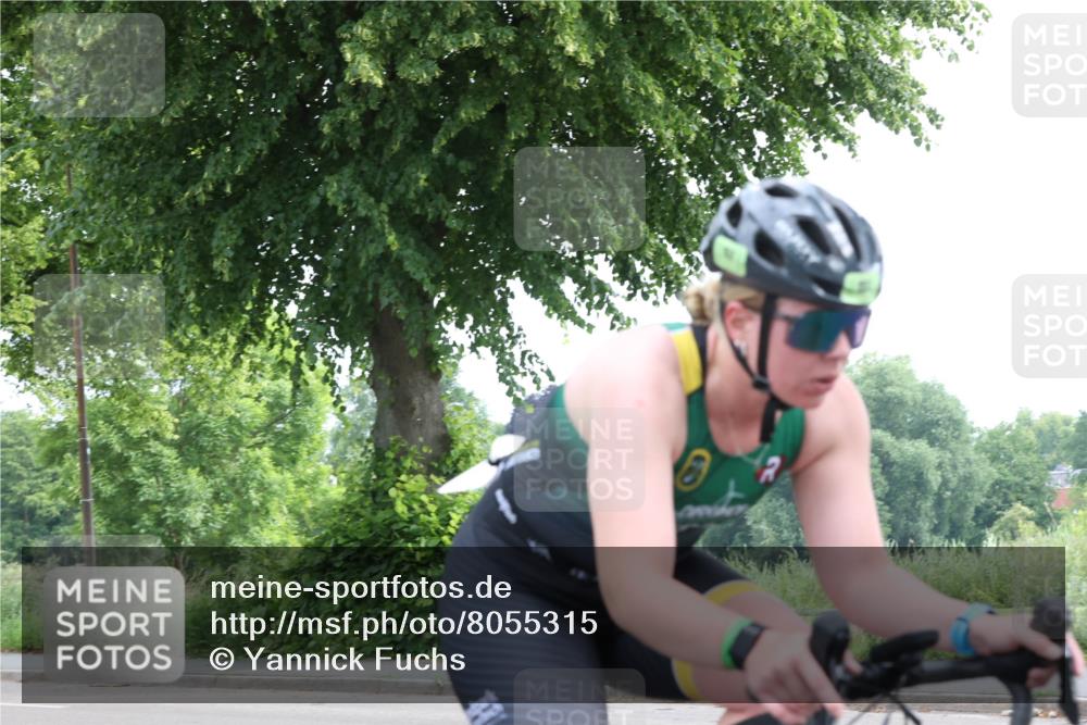 15.06.2025 - 7 Türme Triathlon Yannick Fuchs http://msf.ph/oto/8055315 15.06.2025 09:59:51 Radfahren  meine-sportfotos.de