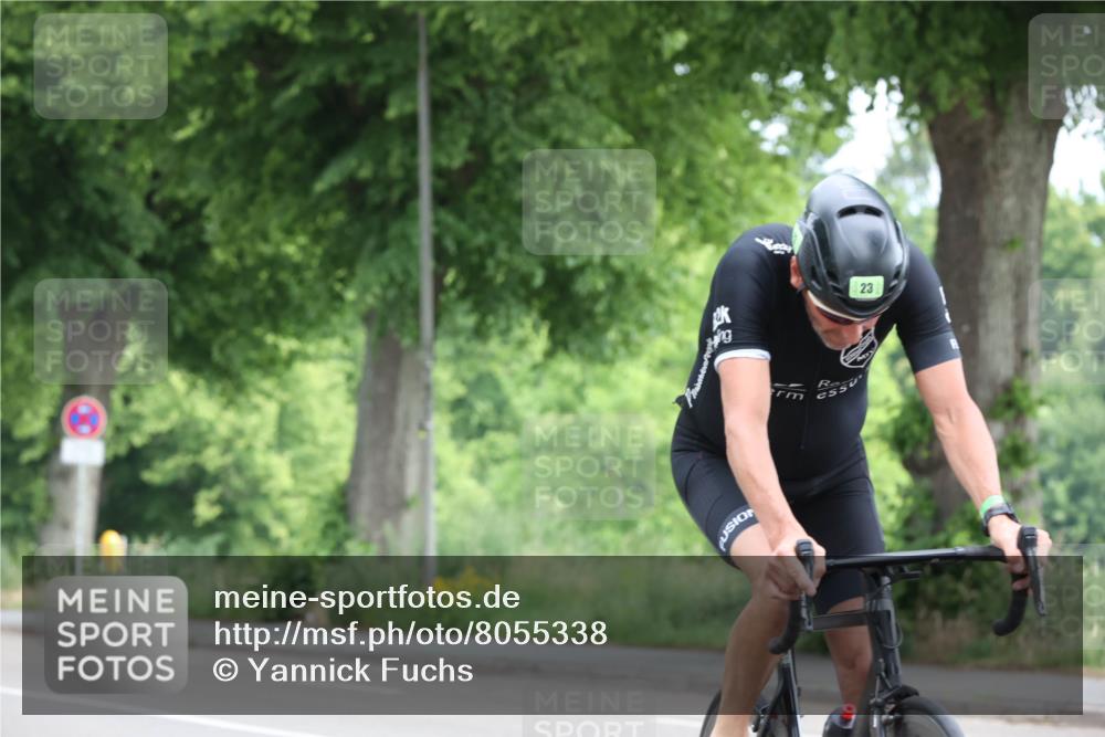15.06.2025 - 7 Türme Triathlon Yannick Fuchs http://msf.ph/oto/8055338 15.06.2025 10:01:06 Radfahren 23 meine-sportfotos.de