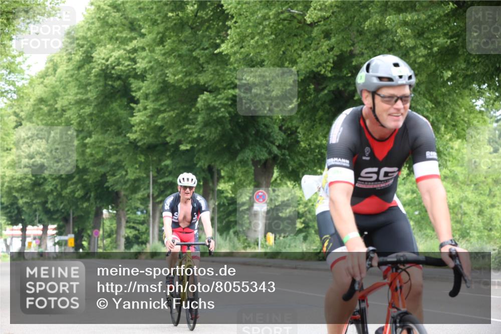 15.06.2025 - 7 Türme Triathlon Yannick Fuchs http://msf.ph/oto/8055343 15.06.2025 10:01:08 Radfahren  meine-sportfotos.de