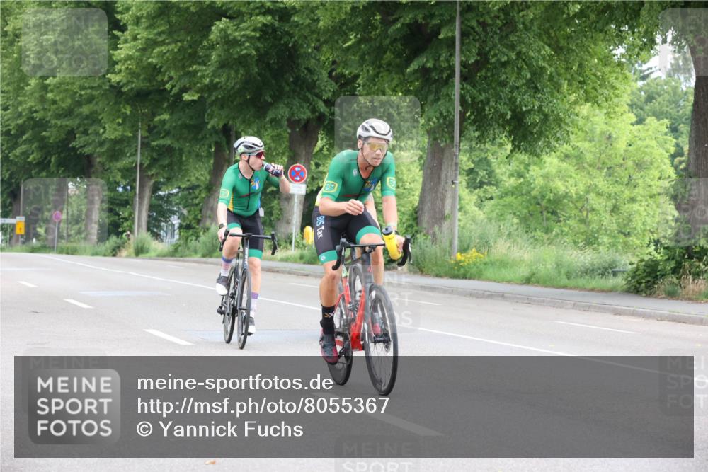 15.06.2025 - 7 Türme Triathlon Yannick Fuchs http://msf.ph/oto/8055367 15.06.2025 10:02:29 Radfahren  meine-sportfotos.de