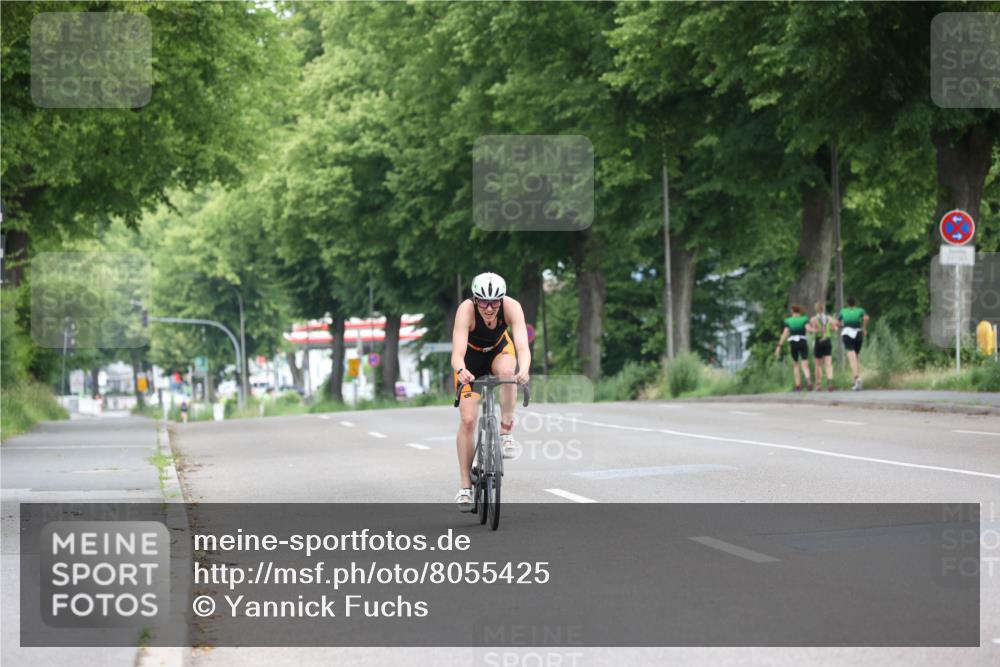 15.06.2025 - 7 Türme Triathlon Yannick Fuchs http://msf.ph/oto/8055425 15.06.2025 10:06:08 Radfahren  meine-sportfotos.de