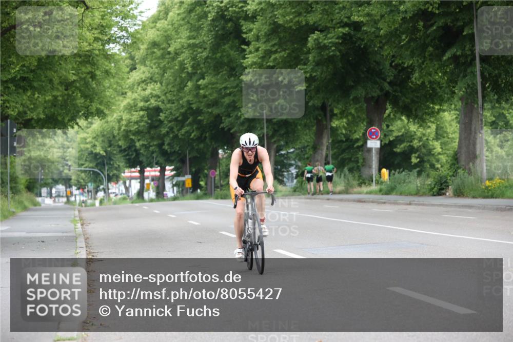 15.06.2025 - 7 Türme Triathlon Yannick Fuchs http://msf.ph/oto/8055427 15.06.2025 10:06:09 Radfahren  meine-sportfotos.de