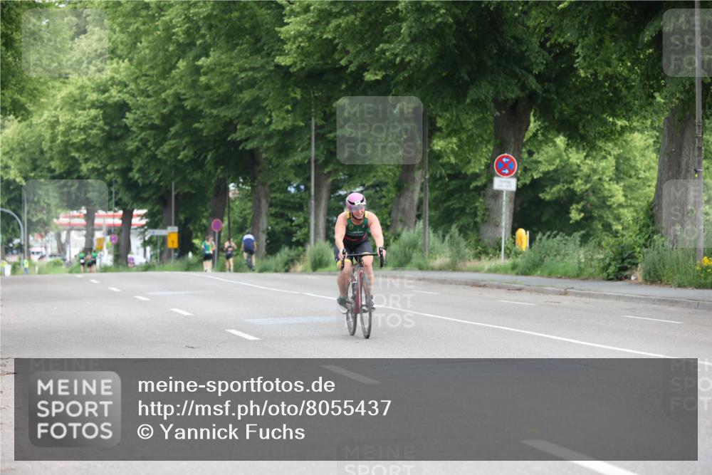 15.06.2025 - 7 Türme Triathlon Yannick Fuchs http://msf.ph/oto/8055437 15.06.2025 10:06:58 Radfahren  meine-sportfotos.de