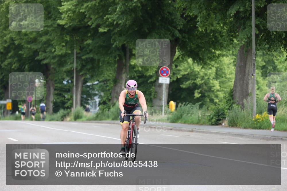 15.06.2025 - 7 Türme Triathlon Yannick Fuchs http://msf.ph/oto/8055438 15.06.2025 10:06:58 Radfahren  meine-sportfotos.de