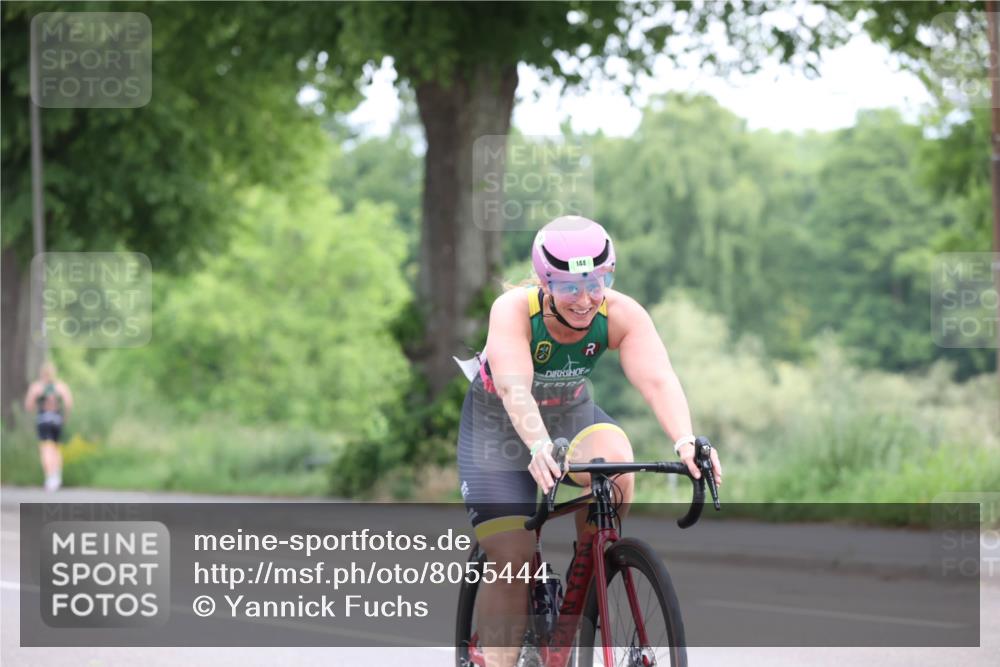 15.06.2025 - 7 Türme Triathlon Yannick Fuchs http://msf.ph/oto/8055444 15.06.2025 10:07:00 Radfahren 144 meine-sportfotos.de