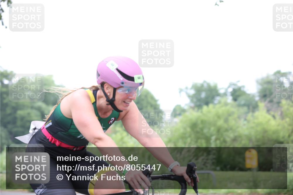 15.06.2025 - 7 Türme Triathlon Yannick Fuchs http://msf.ph/oto/8055447 15.06.2025 10:07:00 Radfahren  meine-sportfotos.de