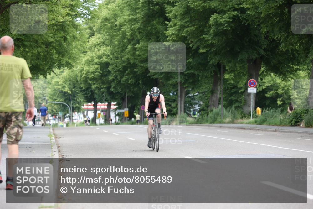 15.06.2025 - 7 Türme Triathlon Yannick Fuchs http://msf.ph/oto/8055489 15.06.2025 11:02:04 Radfahren  meine-sportfotos.de