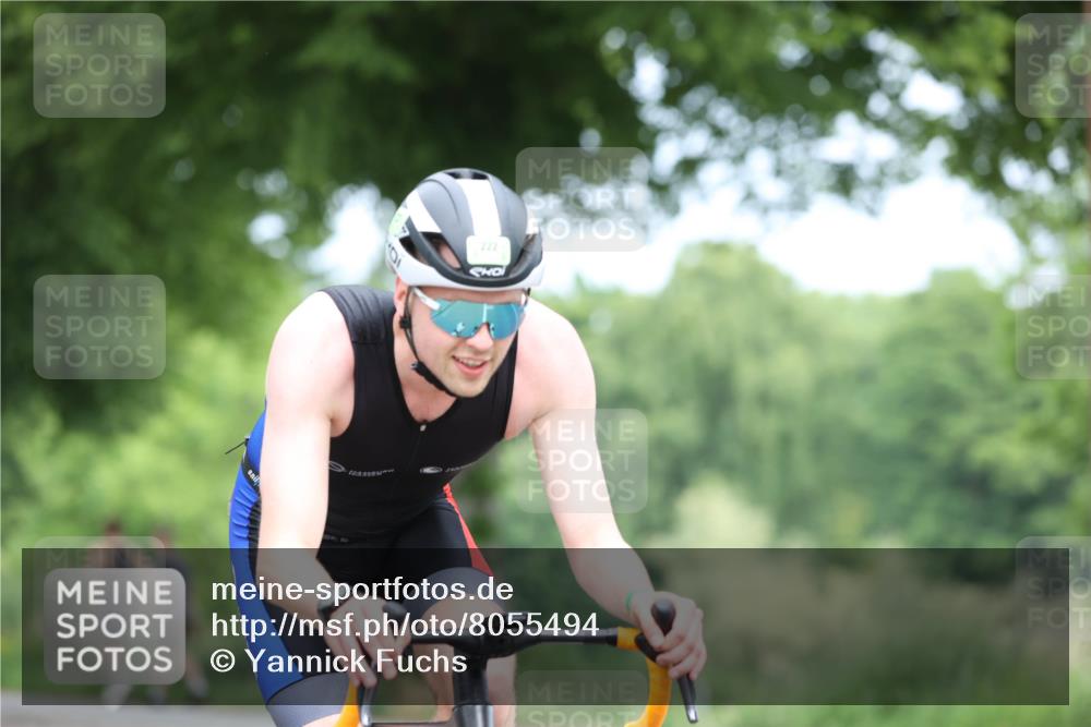 15.06.2025 - 7 Türme Triathlon Yannick Fuchs http://msf.ph/oto/8055494 15.06.2025 11:02:06 Radfahren 222 meine-sportfotos.de
