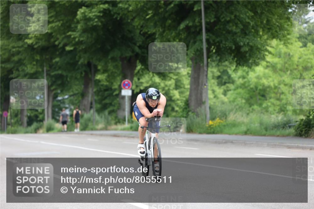 15.06.2025 - 7 Türme Triathlon Yannick Fuchs http://msf.ph/oto/8055511 15.06.2025 11:03:13 Radfahren  meine-sportfotos.de