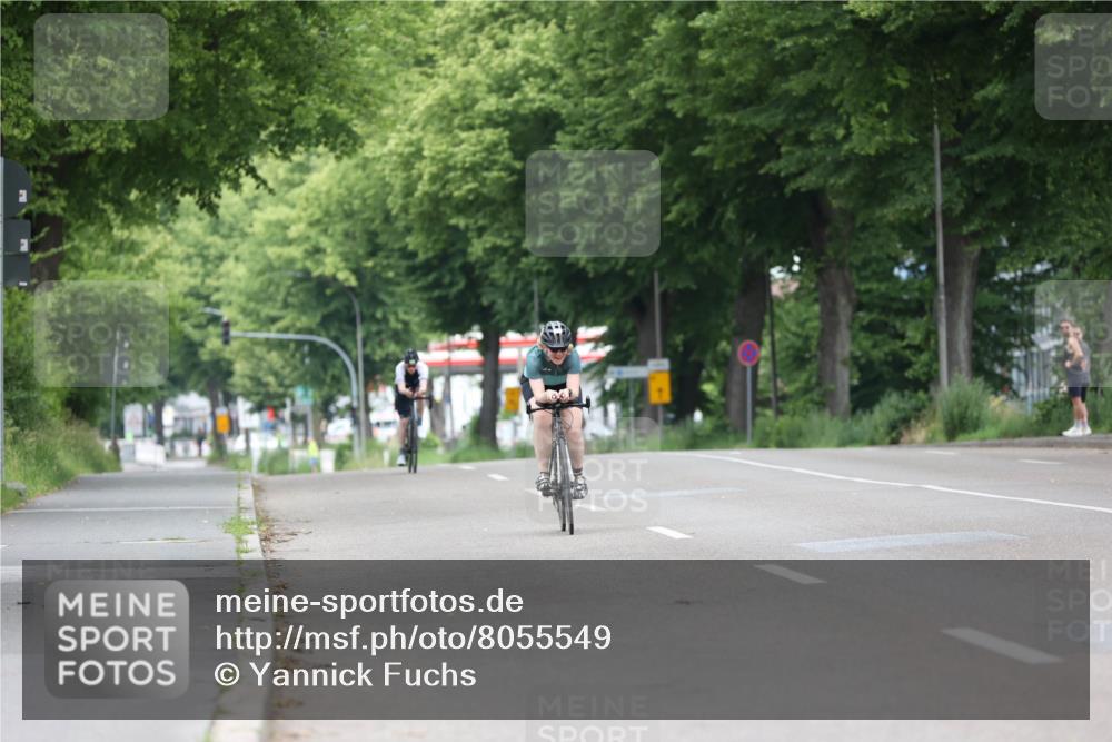 15.06.2025 - 7 Türme Triathlon Yannick Fuchs http://msf.ph/oto/8055549 15.06.2025 11:05:57 Radfahren  meine-sportfotos.de