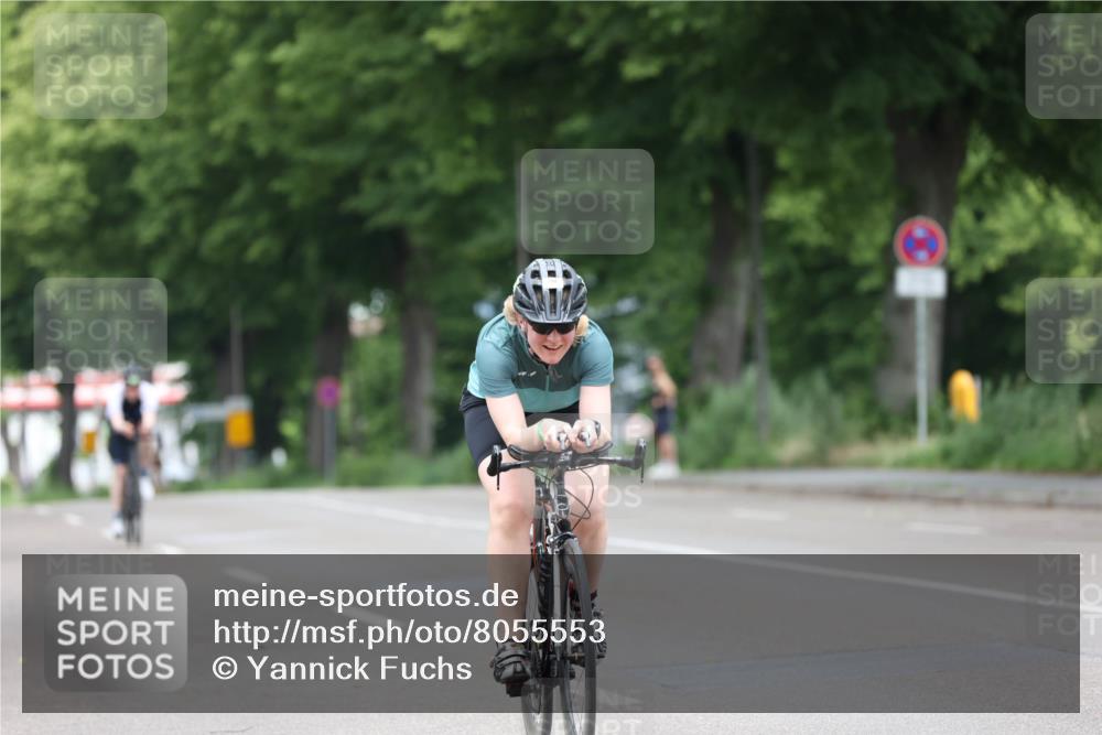 15.06.2025 - 7 Türme Triathlon Yannick Fuchs http://msf.ph/oto/8055553 15.06.2025 11:05:59 Radfahren  meine-sportfotos.de