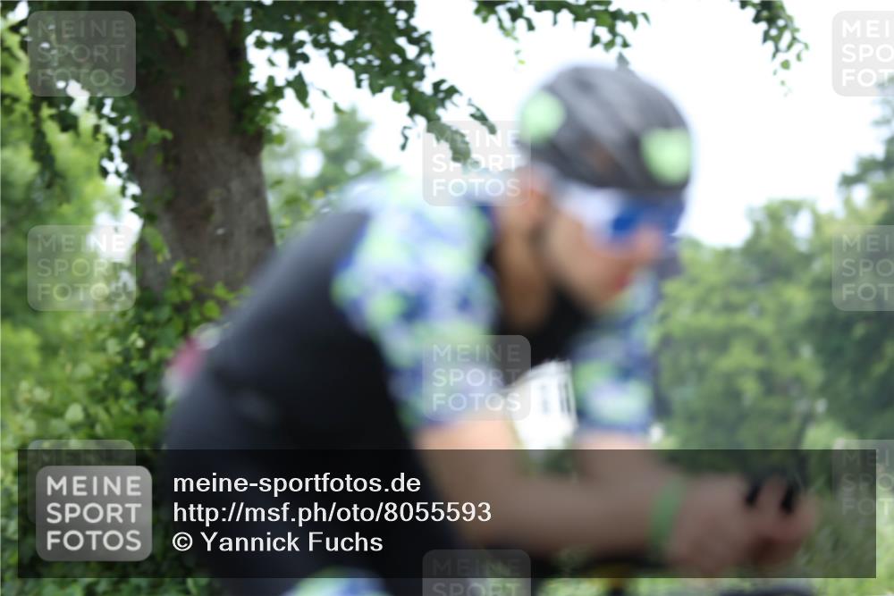 15.06.2025 - 7 Türme Triathlon Yannick Fuchs http://msf.ph/oto/8055593 15.06.2025 11:08:38 Radfahren  meine-sportfotos.de