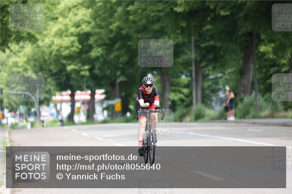 15.06.2025 - 7 Türme Triathlon Yannick Fuchs http://msf.ph/oto/8055640 15.06.2025 11:09:28 Radfahren  meine-sportfotos.de