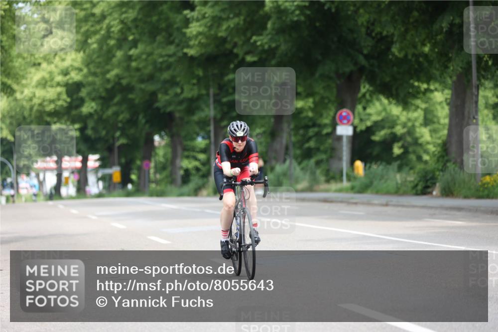 15.06.2025 - 7 Türme Triathlon Yannick Fuchs http://msf.ph/oto/8055643 15.06.2025 11:09:29 Radfahren  meine-sportfotos.de