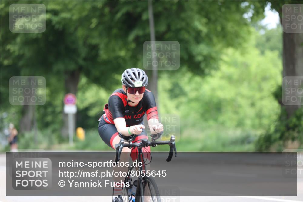 15.06.2025 - 7 Türme Triathlon Yannick Fuchs http://msf.ph/oto/8055645 15.06.2025 11:09:29 Radfahren  meine-sportfotos.de
