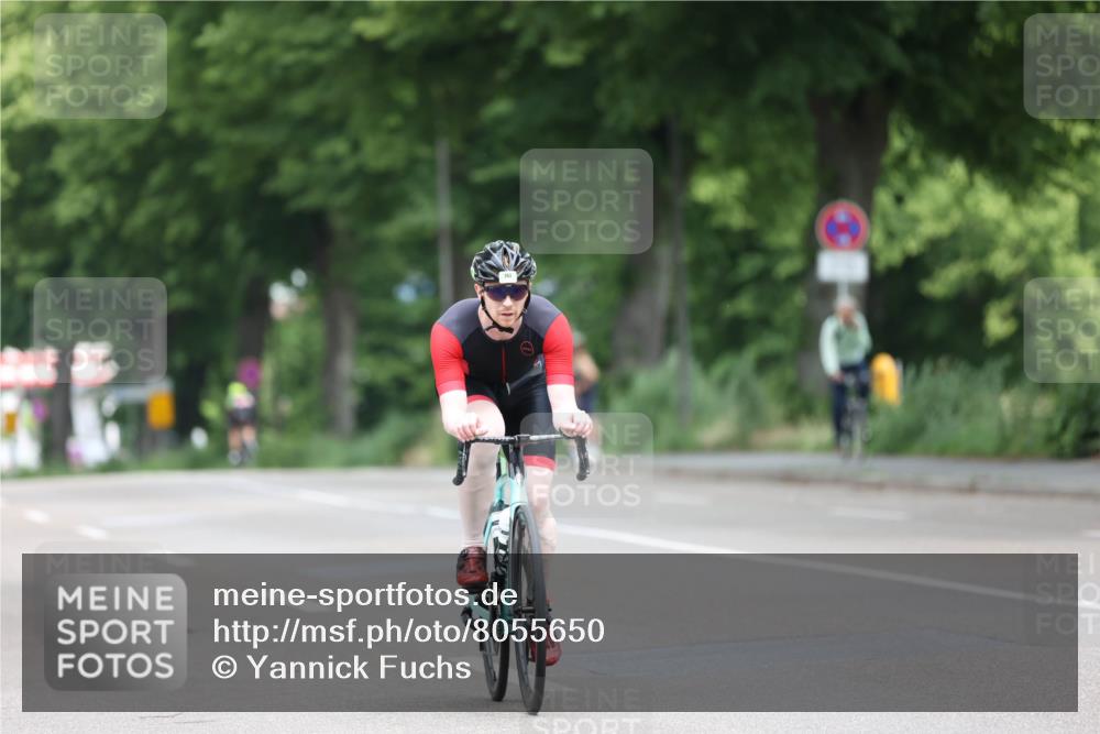 15.06.2025 - 7 Türme Triathlon Yannick Fuchs http://msf.ph/oto/8055650 15.06.2025 11:09:58 Radfahren  meine-sportfotos.de
