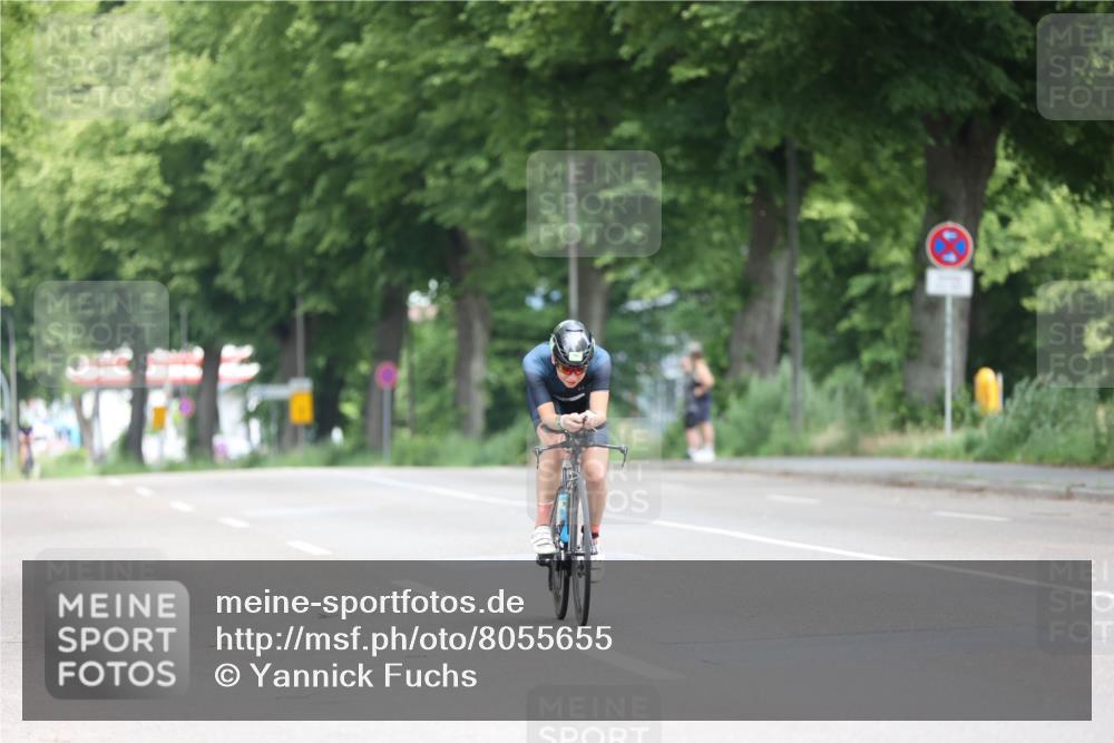15.06.2025 - 7 Türme Triathlon Yannick Fuchs http://msf.ph/oto/8055655 15.06.2025 11:10:19 Radfahren  meine-sportfotos.de