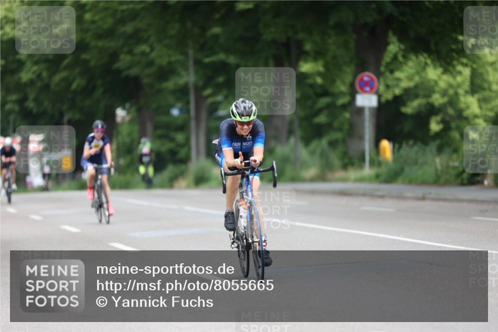 15.06.2025 - 7 Türme Triathlon Yannick Fuchs http://msf.ph/oto/8055665 15.06.2025 11:10:30 Radfahren  meine-sportfotos.de