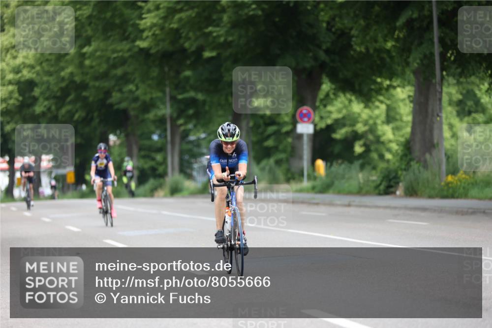 15.06.2025 - 7 Türme Triathlon Yannick Fuchs http://msf.ph/oto/8055666 15.06.2025 11:10:30 Radfahren  meine-sportfotos.de