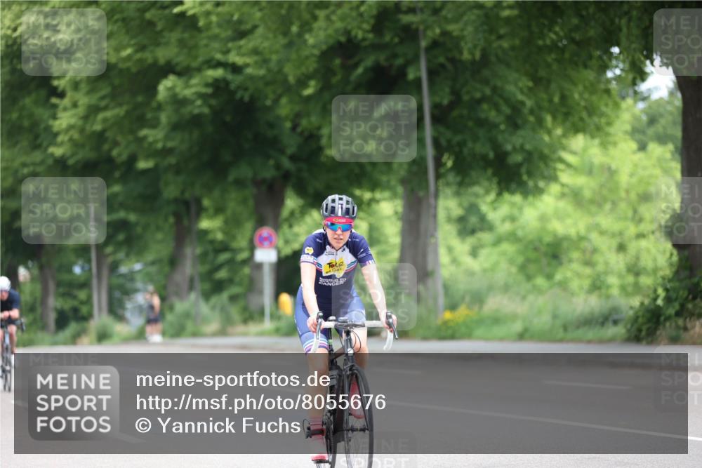 15.06.2025 - 7 Türme Triathlon Yannick Fuchs http://msf.ph/oto/8055676 15.06.2025 11:10:33 Radfahren  meine-sportfotos.de