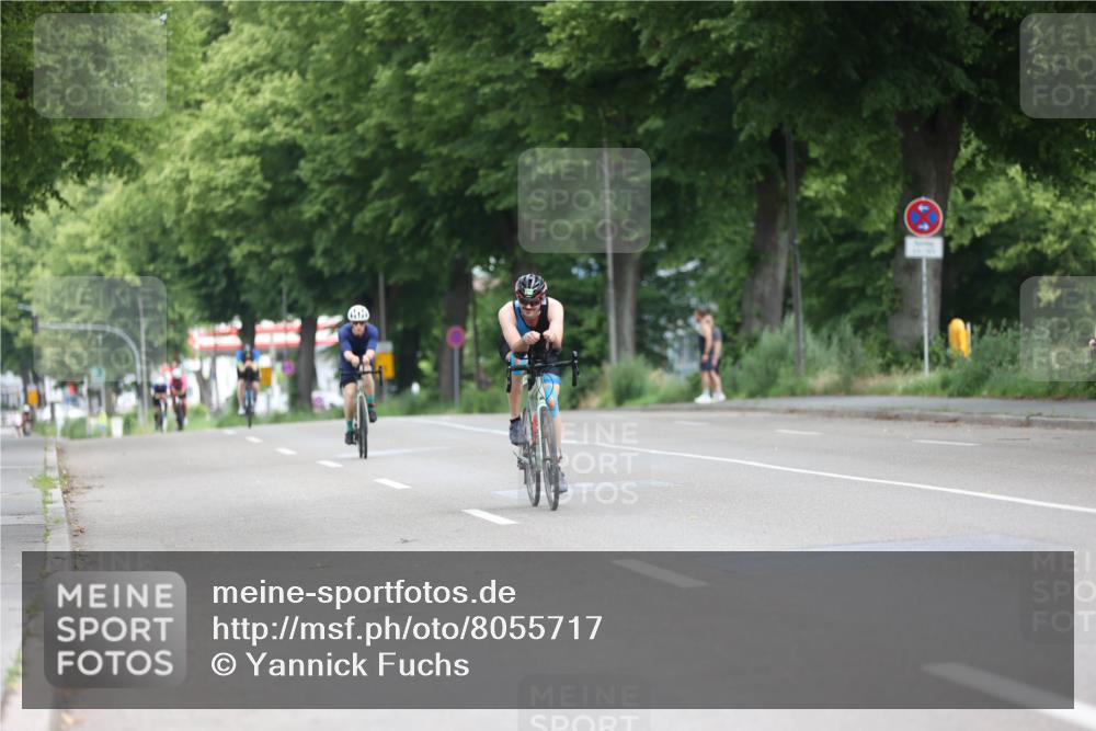 15.06.2025 - 7 Türme Triathlon Yannick Fuchs http://msf.ph/oto/8055717 15.06.2025 11:11:18 Radfahren  meine-sportfotos.de