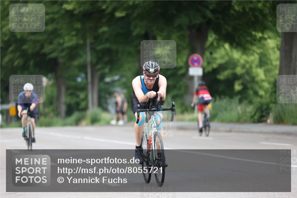 15.06.2025 - 7 Türme Triathlon Yannick Fuchs http://msf.ph/oto/8055721 15.06.2025 11:11:19 Radfahren  meine-sportfotos.de