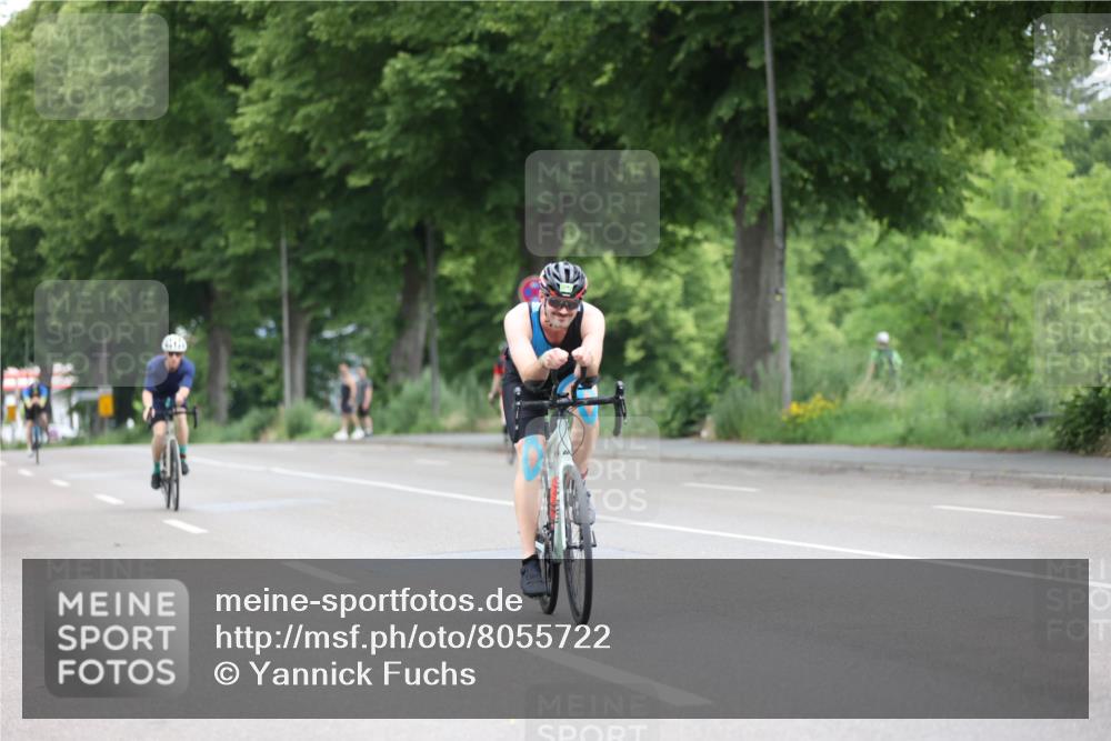 15.06.2025 - 7 Türme Triathlon Yannick Fuchs http://msf.ph/oto/8055722 15.06.2025 11:11:20 Radfahren  meine-sportfotos.de