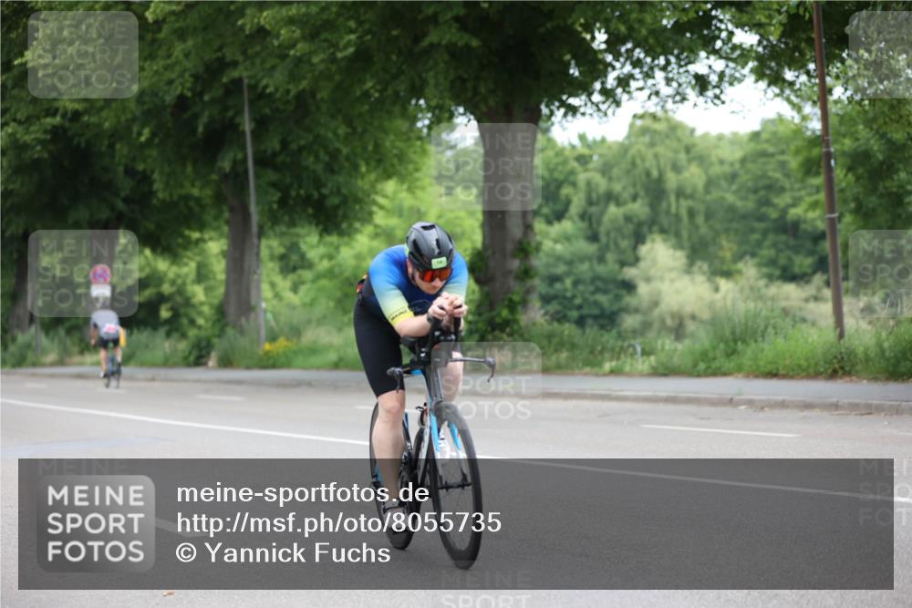 15.06.2025 - 7 Türme Triathlon Yannick Fuchs http://msf.ph/oto/8055735 15.06.2025 11:11:24 Radfahren  meine-sportfotos.de
