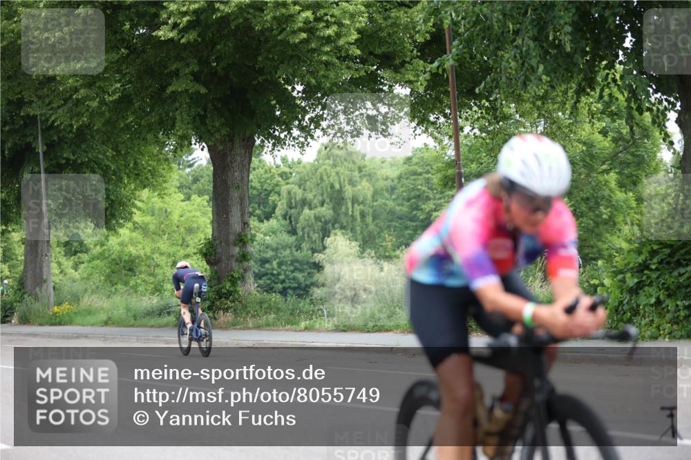 15.06.2025 - 7 Türme Triathlon Yannick Fuchs http://msf.ph/oto/8055749 15.06.2025 11:11:29 Radfahren  meine-sportfotos.de