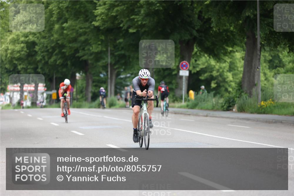 15.06.2025 - 7 Türme Triathlon Yannick Fuchs http://msf.ph/oto/8055757 15.06.2025 11:11:35 Radfahren  meine-sportfotos.de