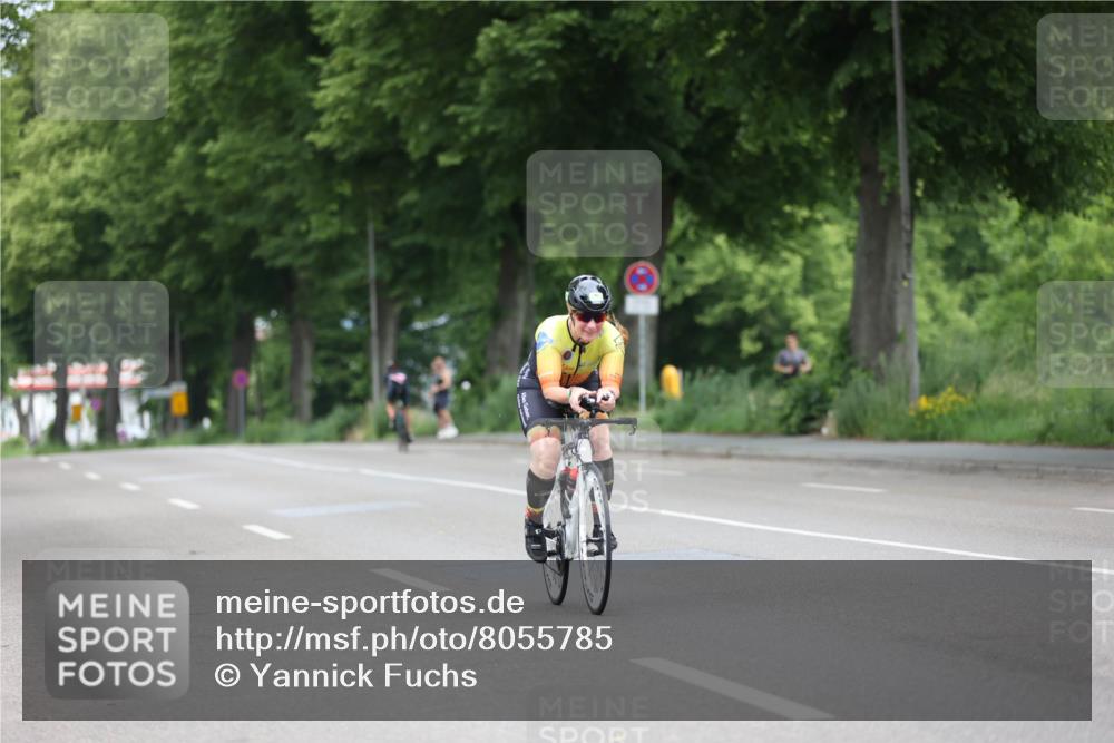 15.06.2025 - 7 Türme Triathlon Yannick Fuchs http://msf.ph/oto/8055785 15.06.2025 11:11:57 Radfahren  meine-sportfotos.de