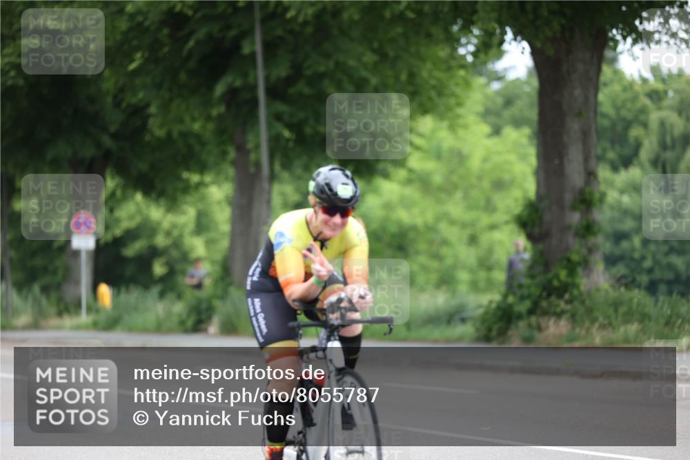 15.06.2025 - 7 Türme Triathlon Yannick Fuchs http://msf.ph/oto/8055787 15.06.2025 11:11:57 Radfahren  meine-sportfotos.de