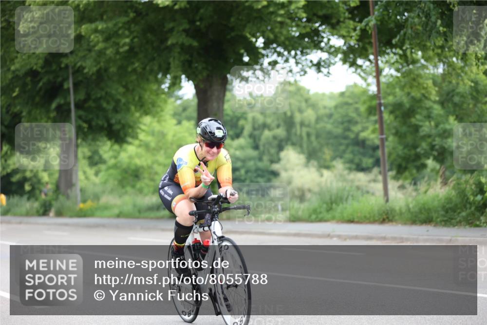 15.06.2025 - 7 Türme Triathlon Yannick Fuchs http://msf.ph/oto/8055788 15.06.2025 11:11:58 Radfahren  meine-sportfotos.de